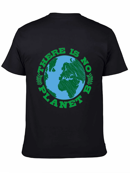 Camiseta Negra No hay Planeta B - Conciencia Ecológica