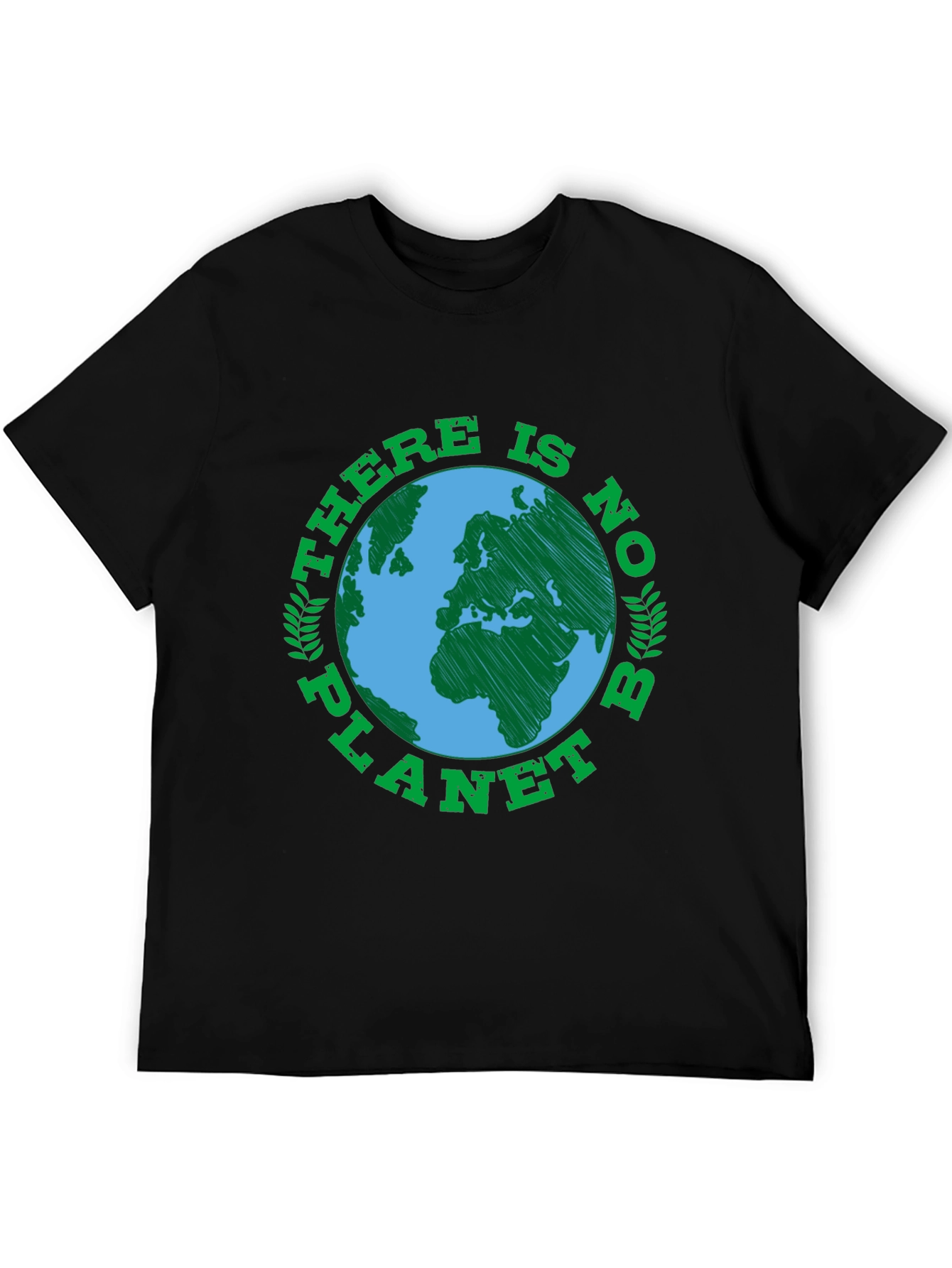 Camiseta Negra No hay Planeta B - Conciencia Ecológica