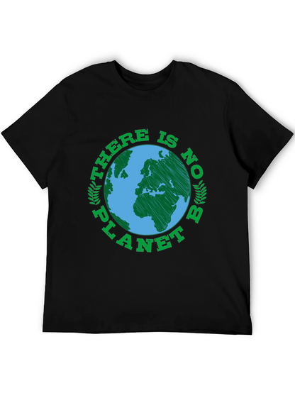 Camiseta Negra No hay Planeta B - Conciencia Ecológica
