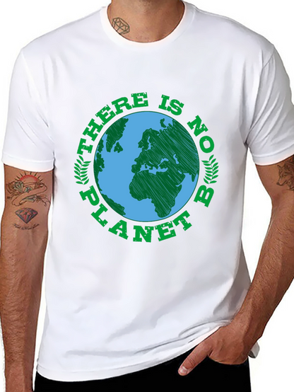 Camiseta Negra No hay Planeta B - Conciencia Ecológica