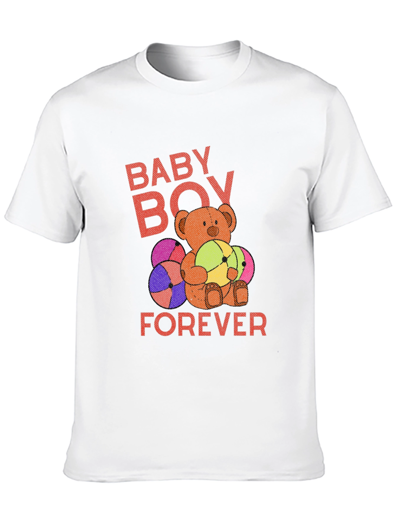 Camiseta Baby Boy Forever - Diseño Divertido