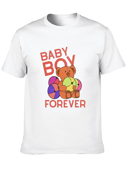 Camiseta Baby Boy Forever - Diseño Divertido