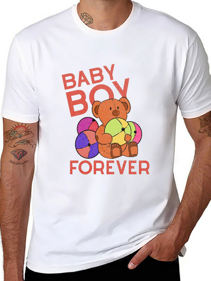 Camiseta Baby Boy Forever - Diseño Divertido