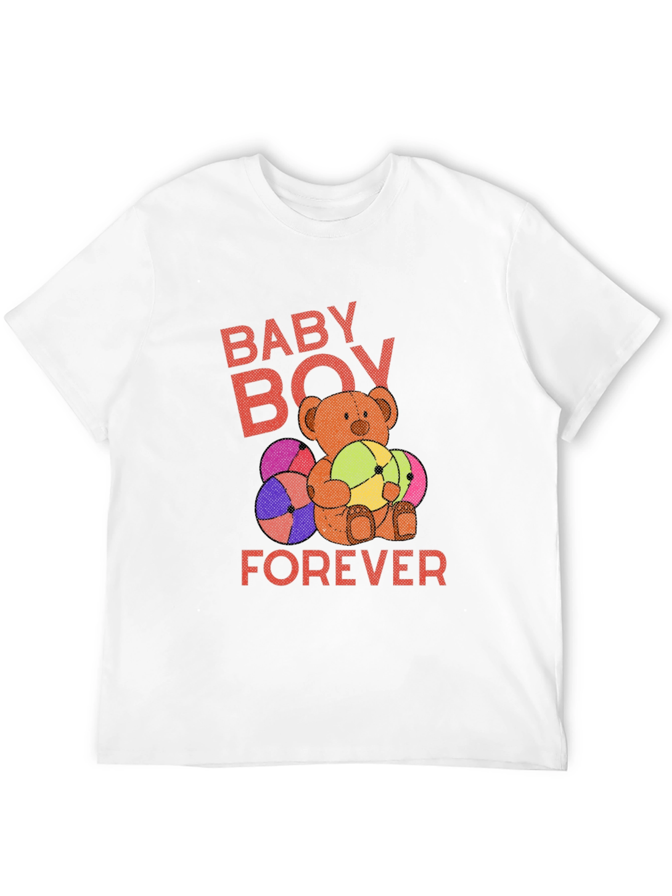 Camiseta Baby Boy Forever - Diseño Divertido