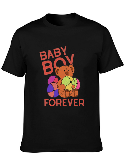 Camiseta Baby Boy Forever - Diseño Divertido