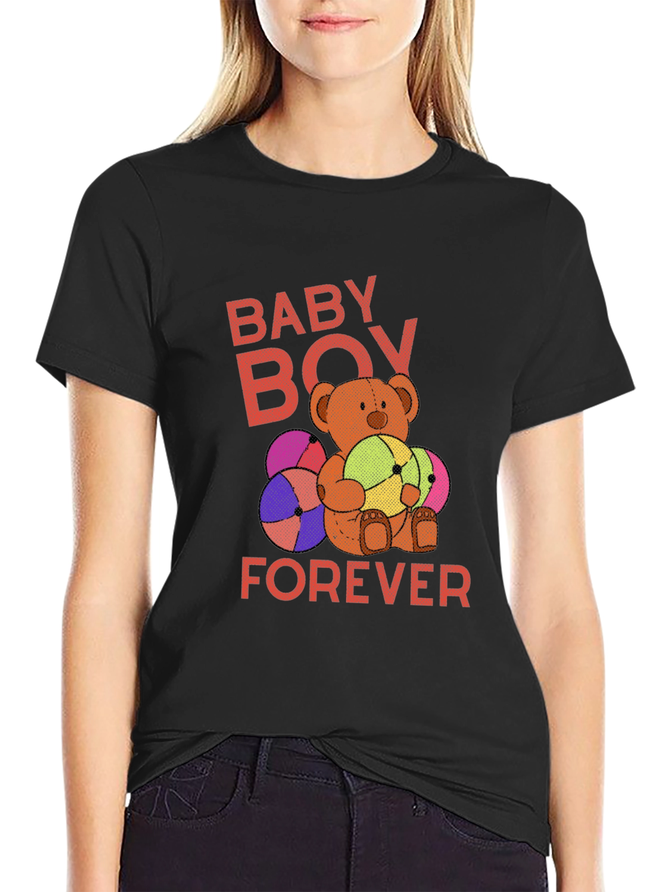 Camiseta Baby Boy Forever - Diseño Divertido