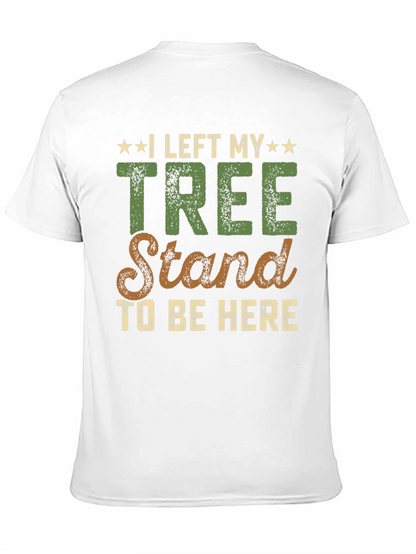 Camiseta Negra: Dejé Mi Puesto de Observación de Árboles