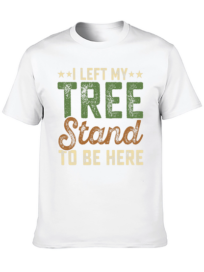 Camiseta Negra: Dejé Mi Puesto de Observación de Árboles