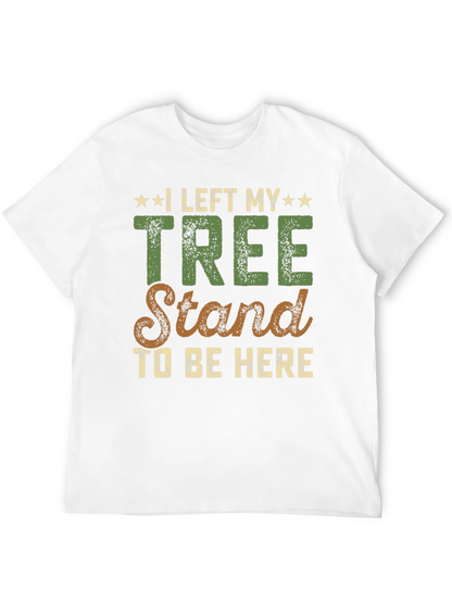 Camiseta Negra: Dejé Mi Puesto de Observación de Árboles