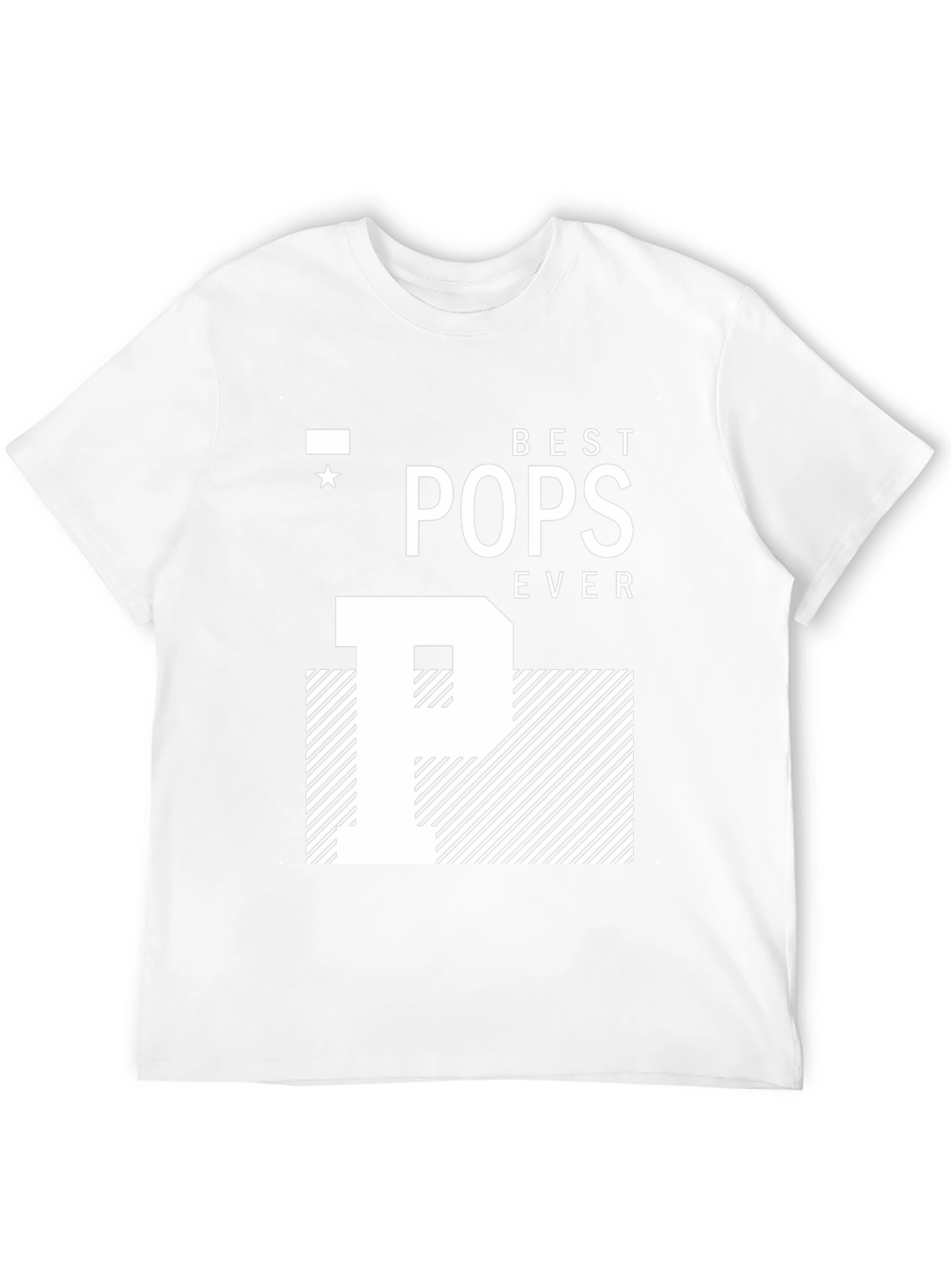 Camiseta Negra Best Pops Ever para Papá