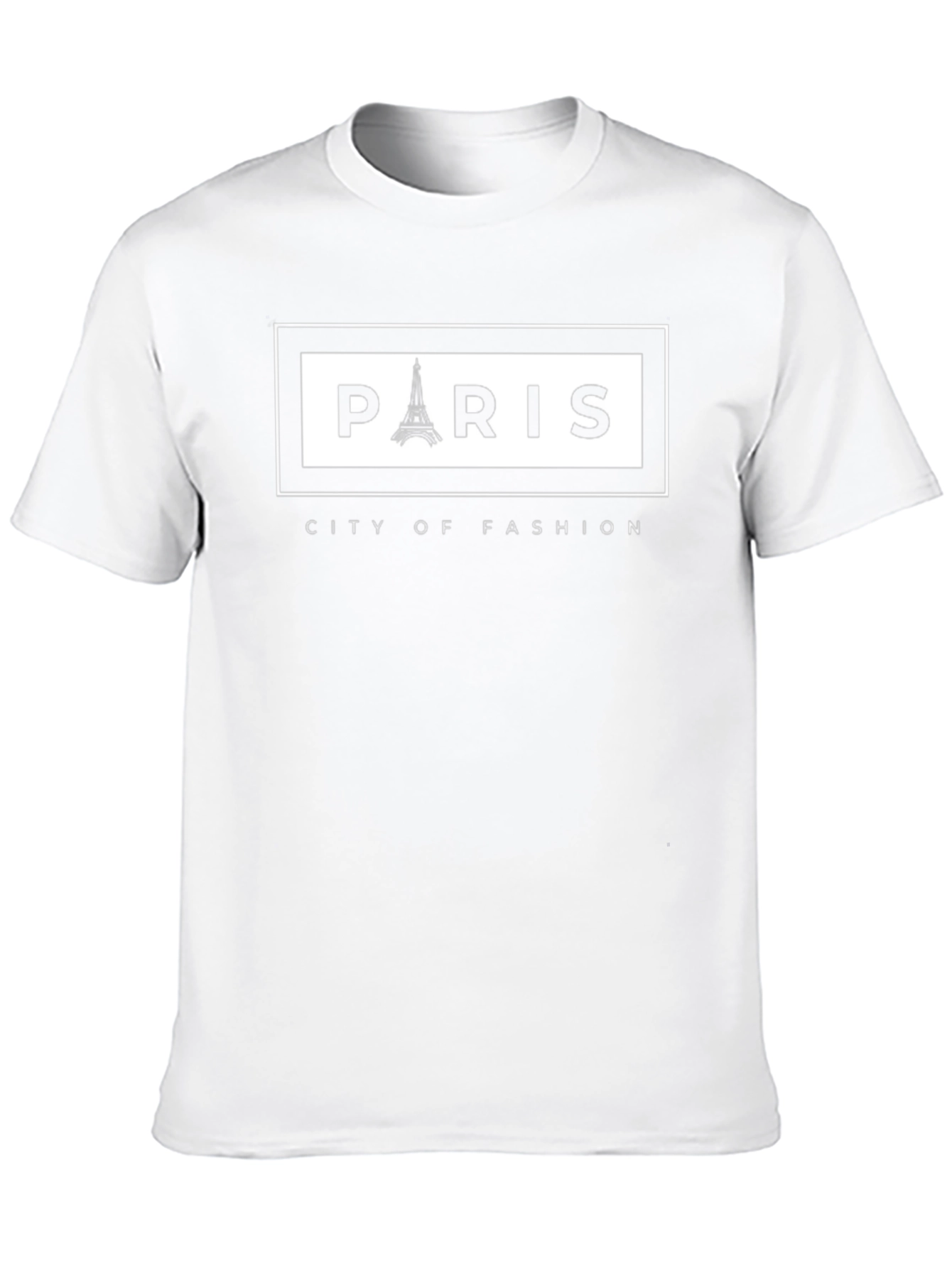 Camiseta Paris Ciudad de la Moda para Hombre