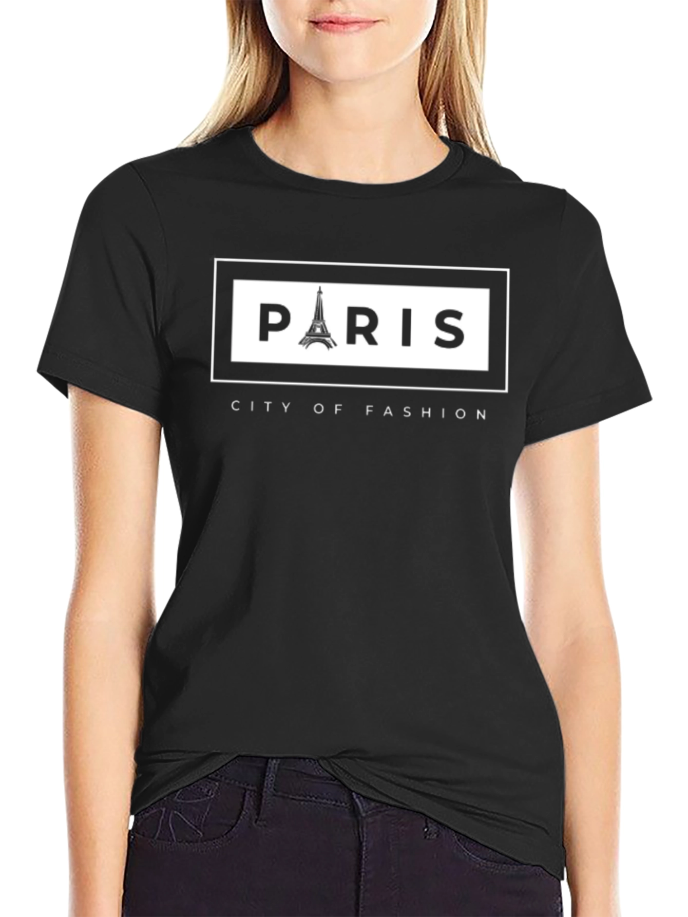 Camiseta Paris Ciudad de la Moda para Hombre
