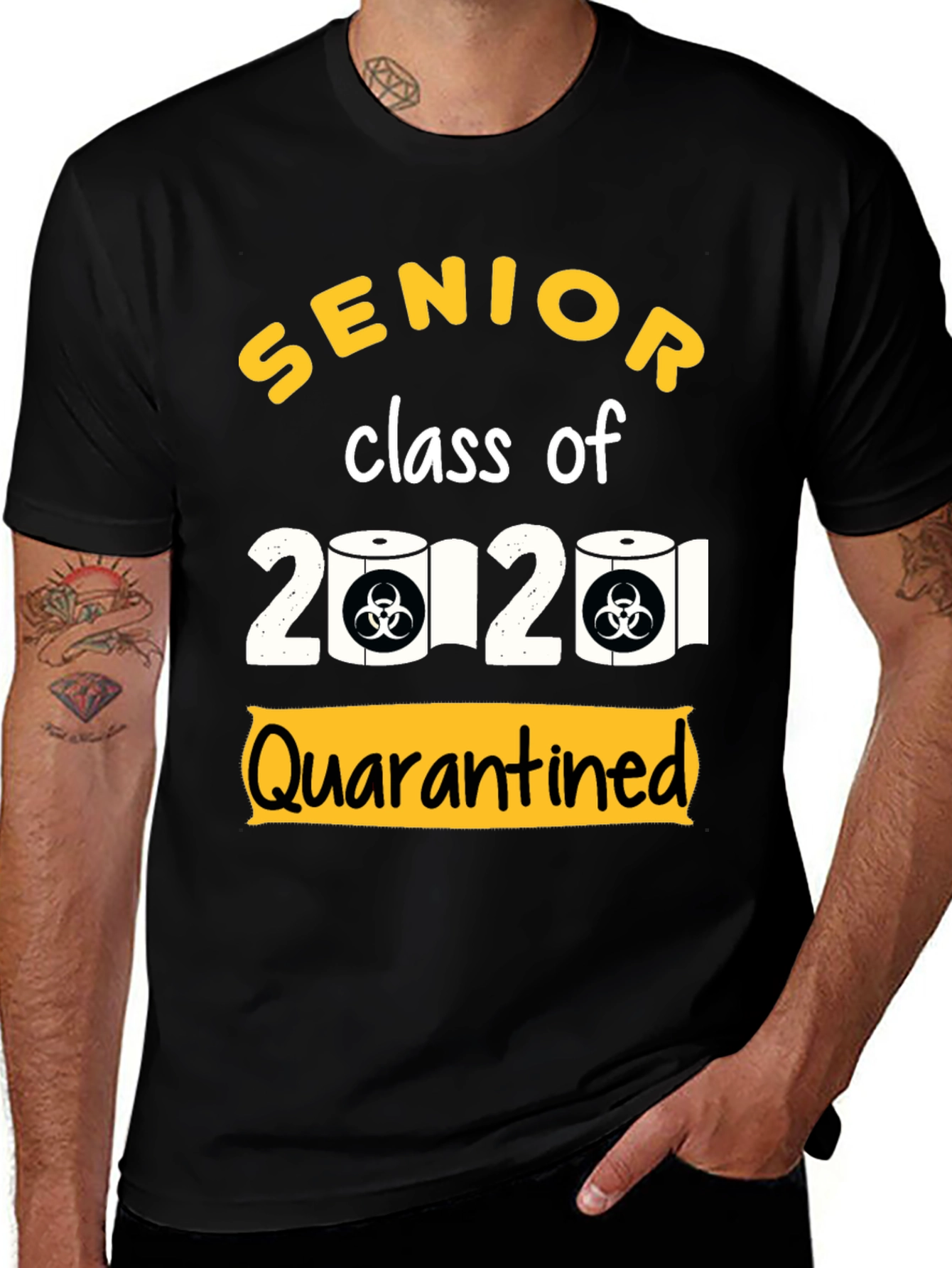 Camiseta Senior 2020 Quarantined