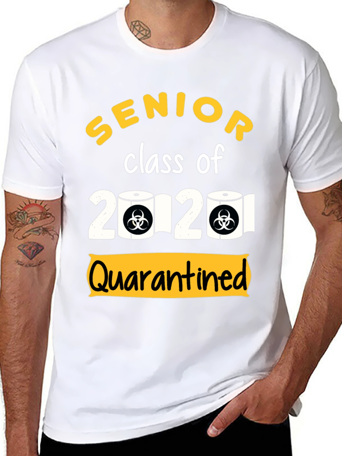 Camiseta Senior 2020 Quarantined