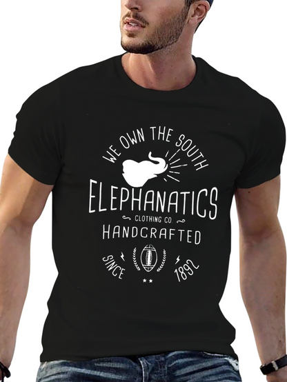 Camiseta Negra Elephanatics We Own the South