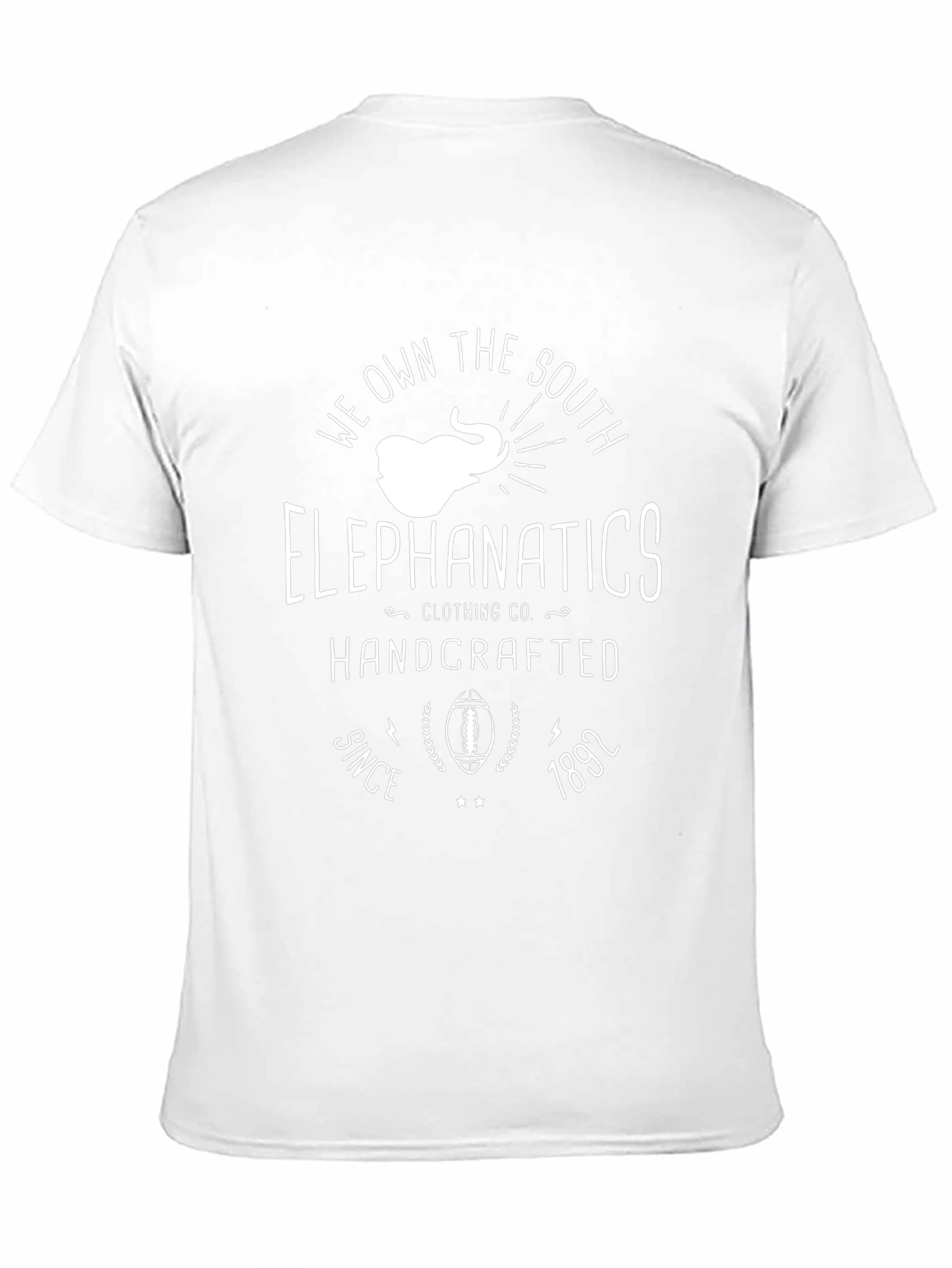 Camiseta Negra Elephanatics We Own the South