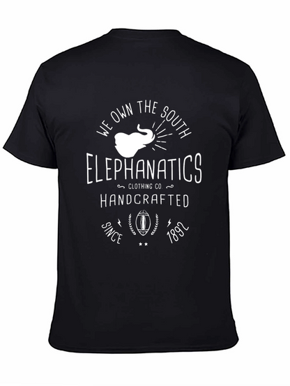 Camiseta Negra Elephanatics We Own the South