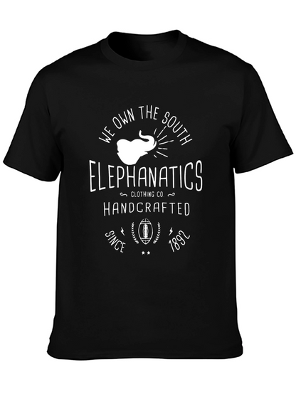 Camiseta Negra Elephanatics We Own the South