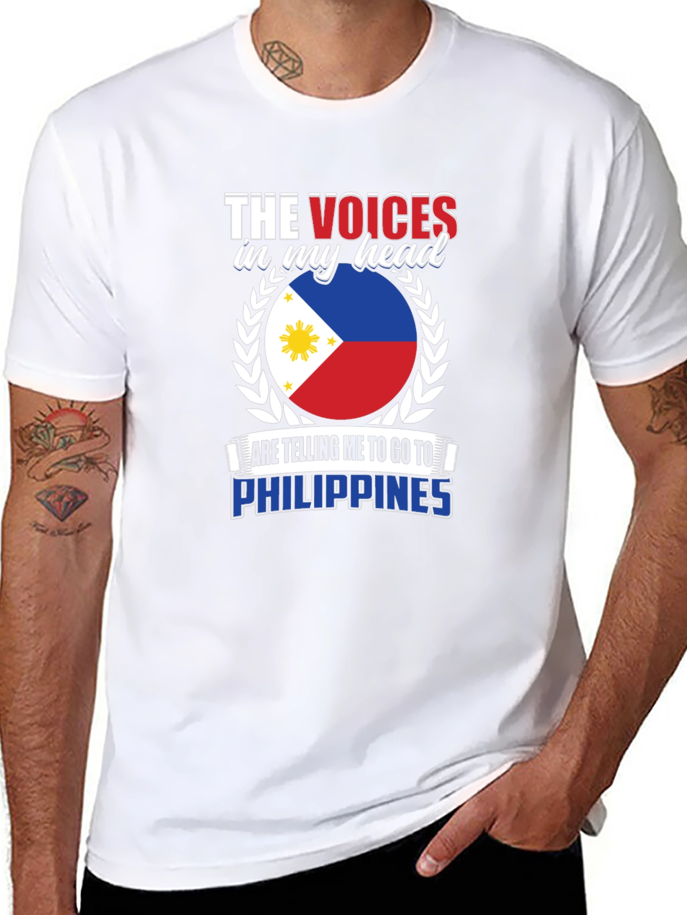 Camiseta Filipinas: Voces en mi cabeza