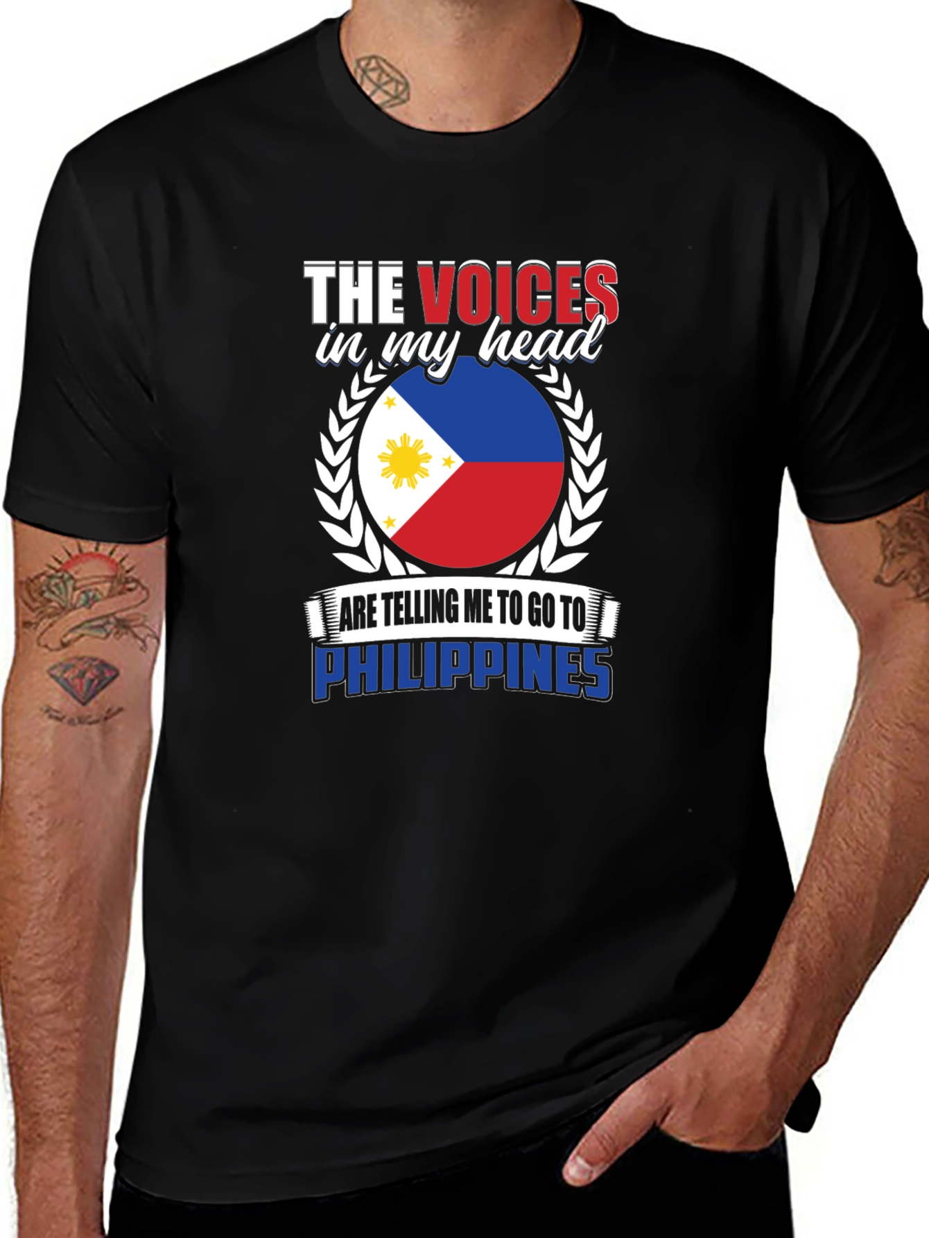 Camiseta Filipinas: Voces en mi cabeza