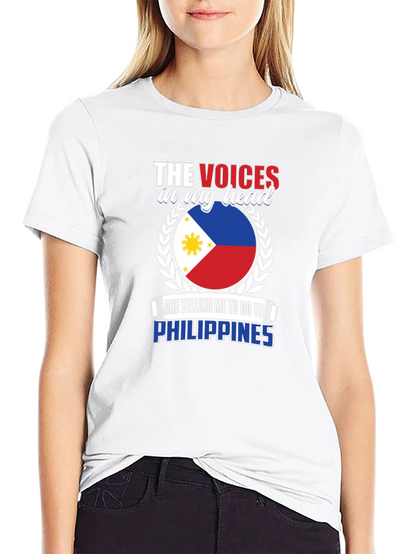Camiseta Filipinas: Voces en mi cabeza
