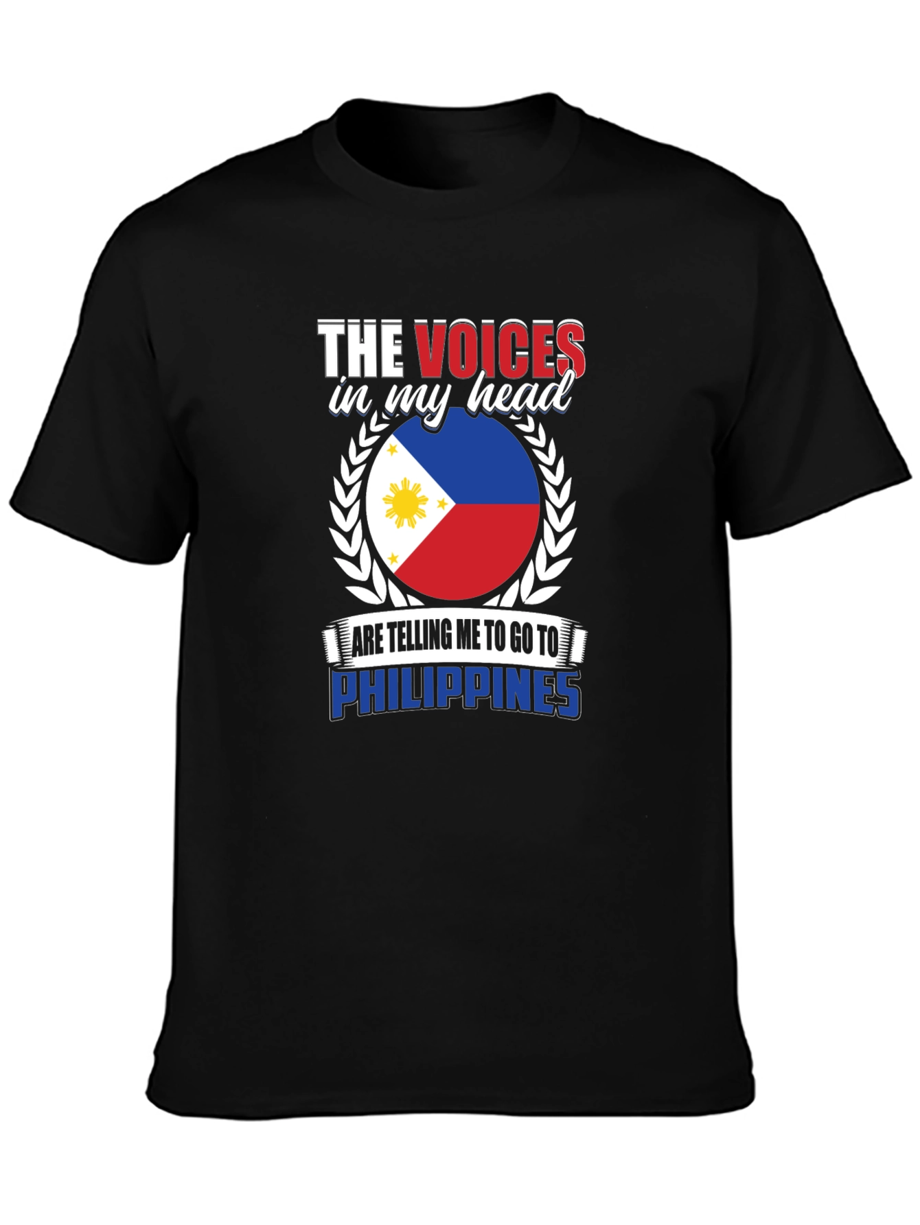 Camiseta Filipinas: Voces en mi cabeza