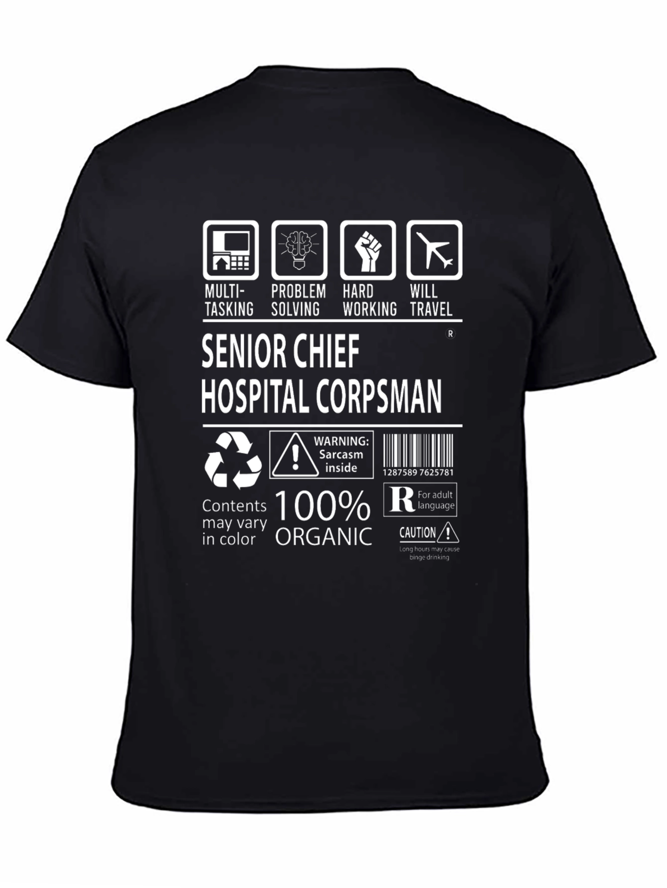 Camiseta Senior Chief Hospital Corpsman