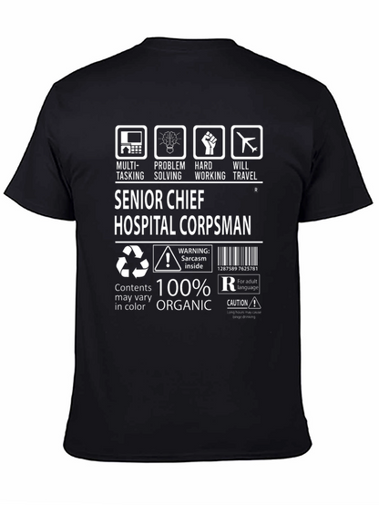 Camiseta Senior Chief Hospital Corpsman