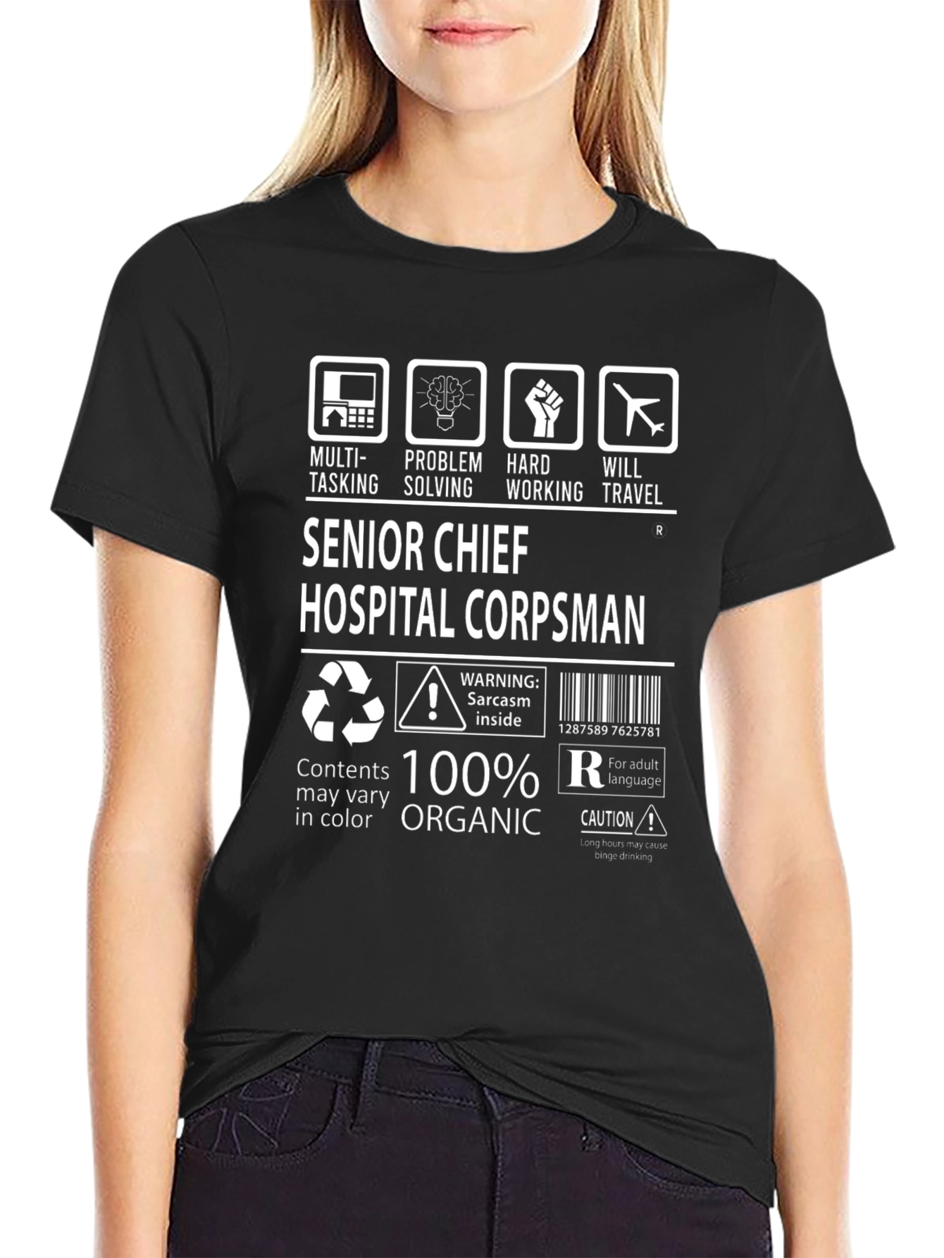 Camiseta Senior Chief Hospital Corpsman