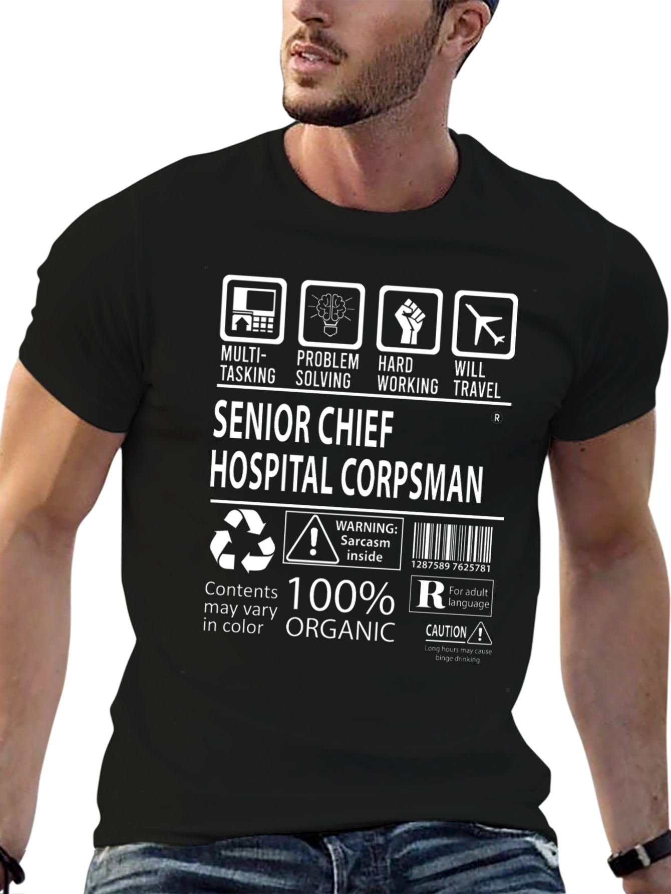 Camiseta Senior Chief Hospital Corpsman