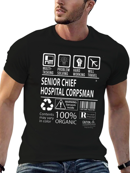 Camiseta Senior Chief Hospital Corpsman