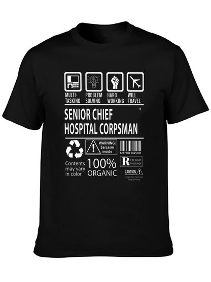 Camiseta Senior Chief Hospital Corpsman