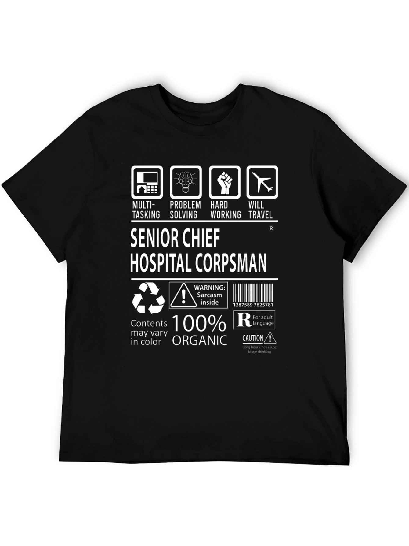 Camiseta Senior Chief Hospital Corpsman