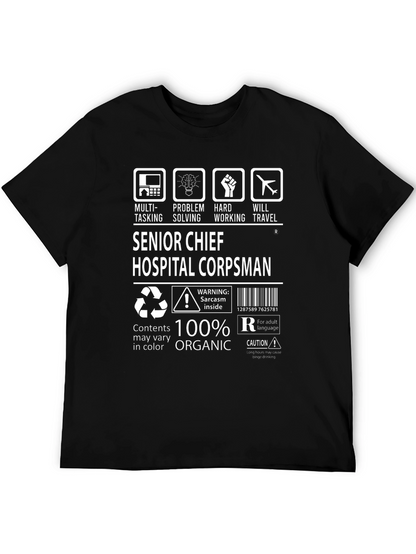 Camiseta Senior Chief Hospital Corpsman