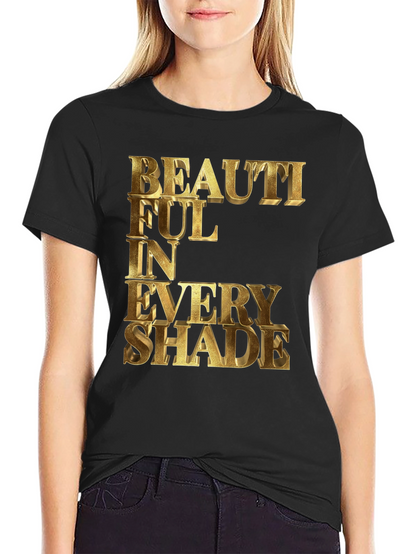 Camiseta Negra - Belleza en Cada Tono