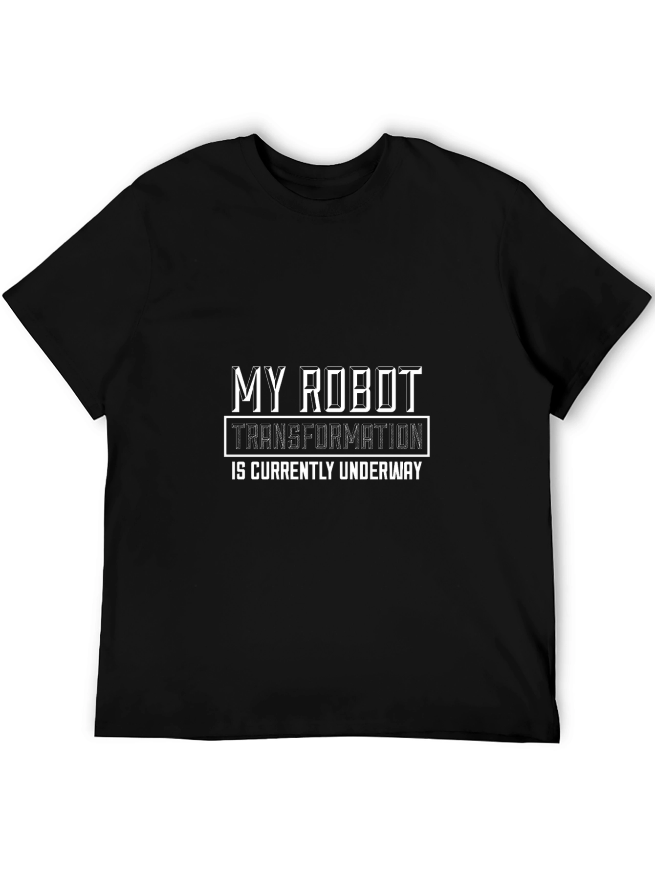Camiseta Negra My Robot Transformation