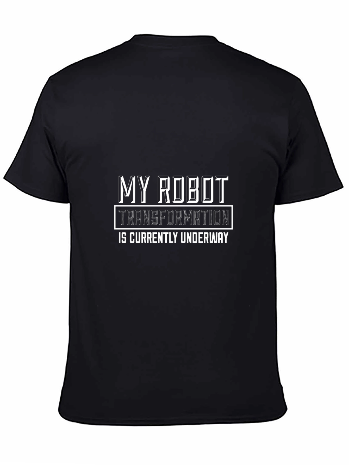 Camiseta Negra My Robot Transformation