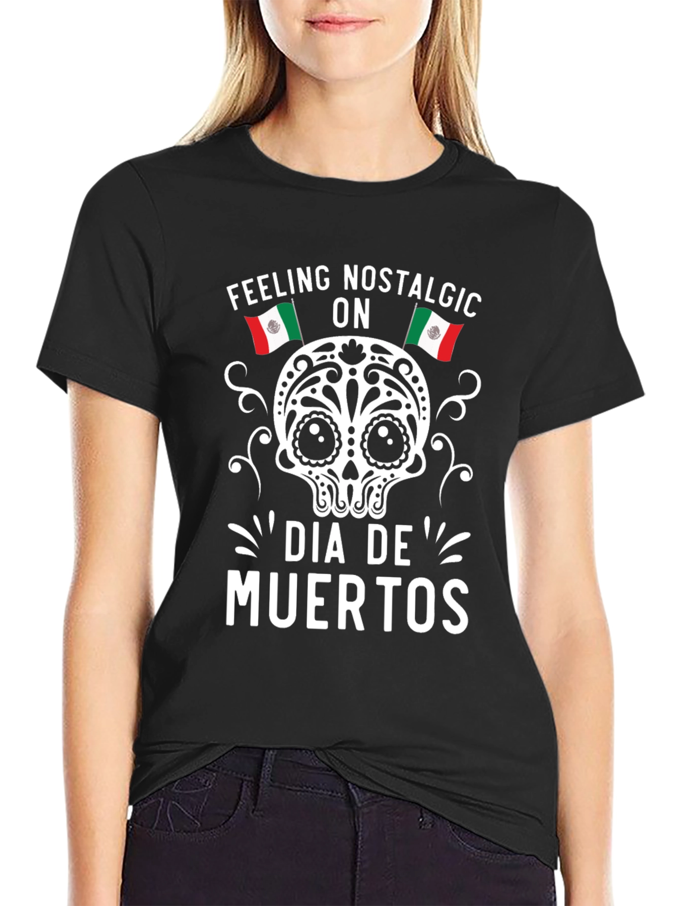 Camiseta Día de Muertos - Nostalgia Mexicana