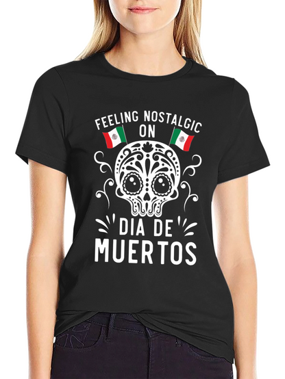 Camiseta Día de Muertos - Nostalgia Mexicana