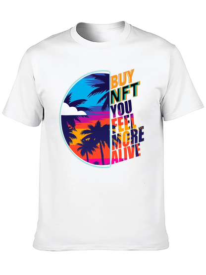 Camiseta Buy NFT Feel More Alive