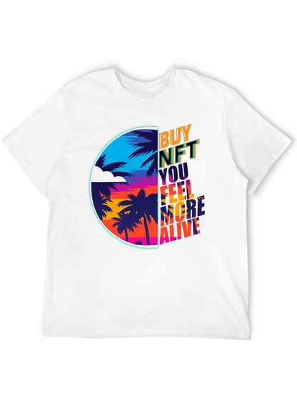 Camiseta Buy NFT Feel More Alive