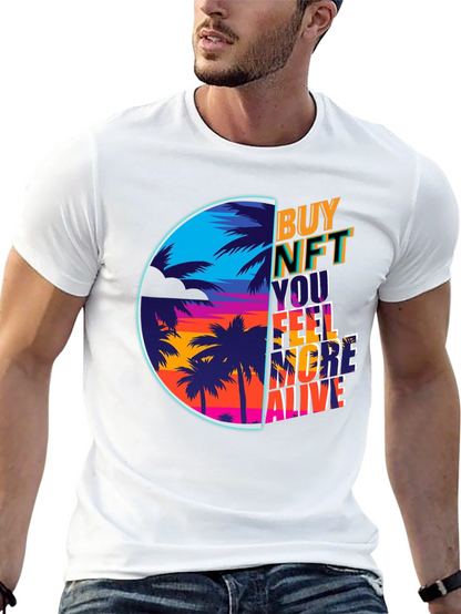 Camiseta Buy NFT Feel More Alive