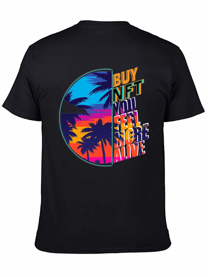 Camiseta Buy NFT Feel More Alive