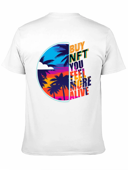 Camiseta Buy NFT Feel More Alive