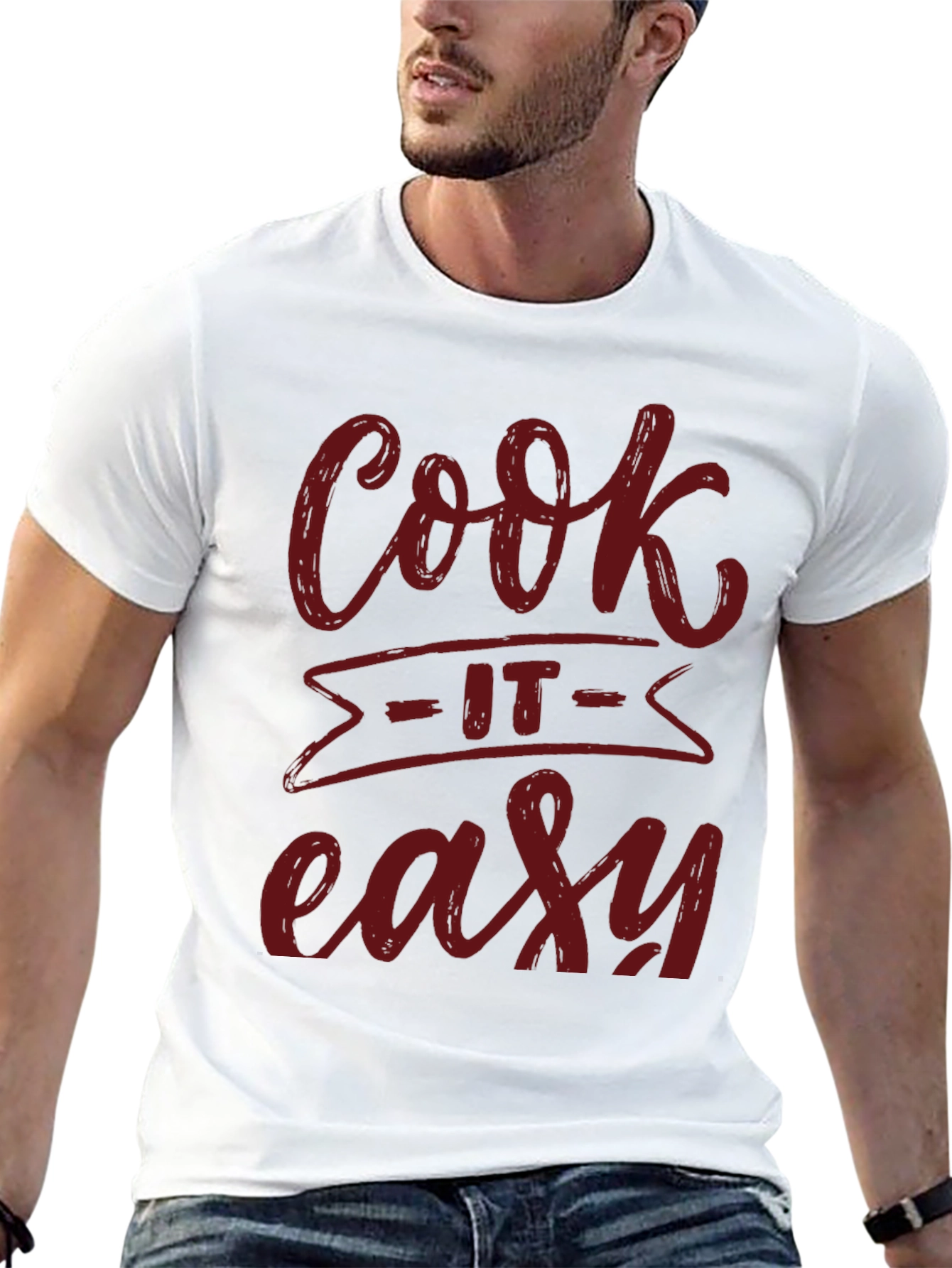 Camiseta Negra Cook It Easy