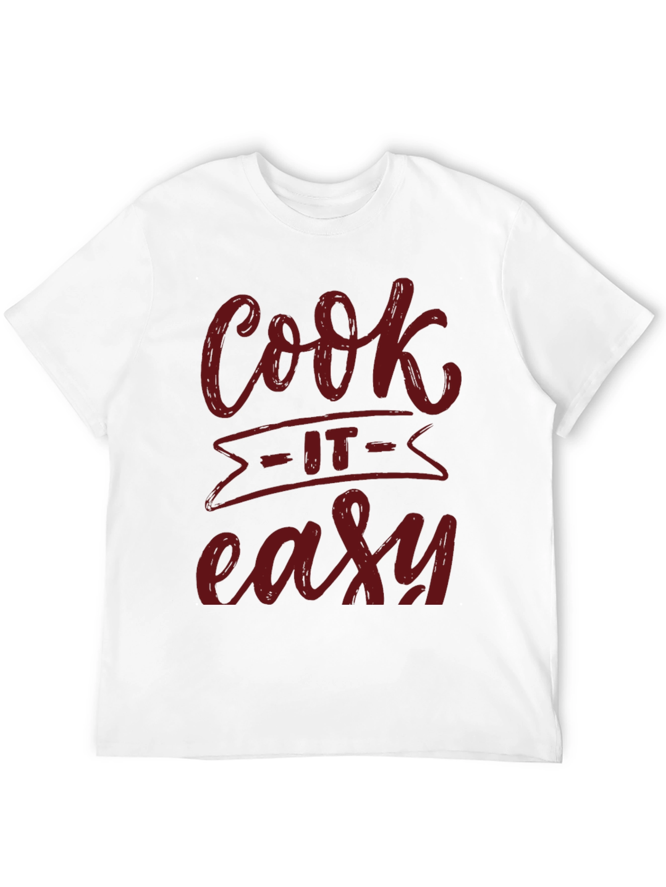 Camiseta Negra Cook It Easy
