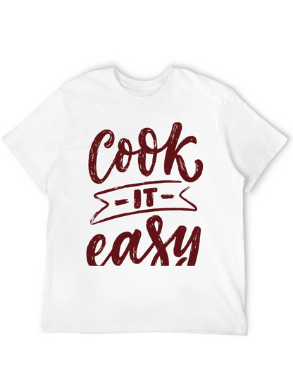 Camiseta Negra Cook It Easy