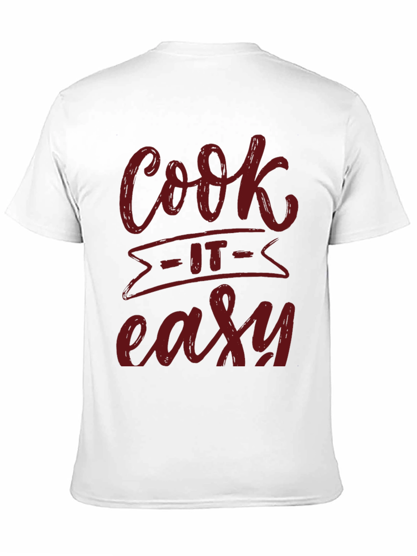 Camiseta Negra Cook It Easy
