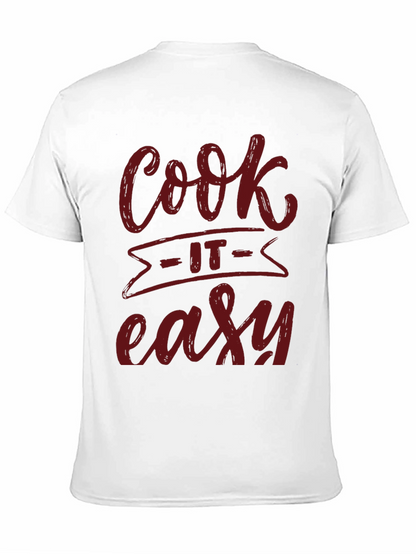 Camiseta Negra Cook It Easy