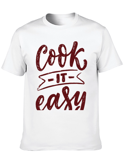 Camiseta Negra Cook It Easy